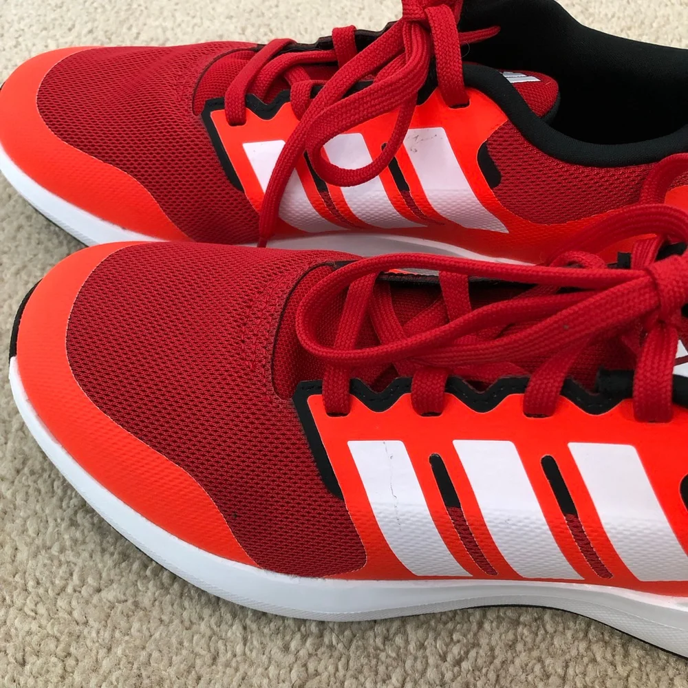 Adidas Fortarun 2.0 Cloudfoam Running Shoe Men's Size 5.5 Red